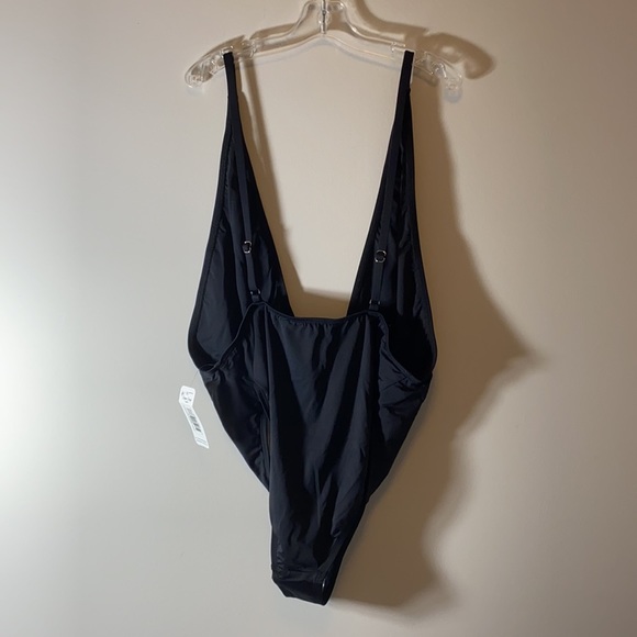 NWT Dippin' Daisy's Euphoria Swimsuit Black Plus Size - Picture 7 of 8